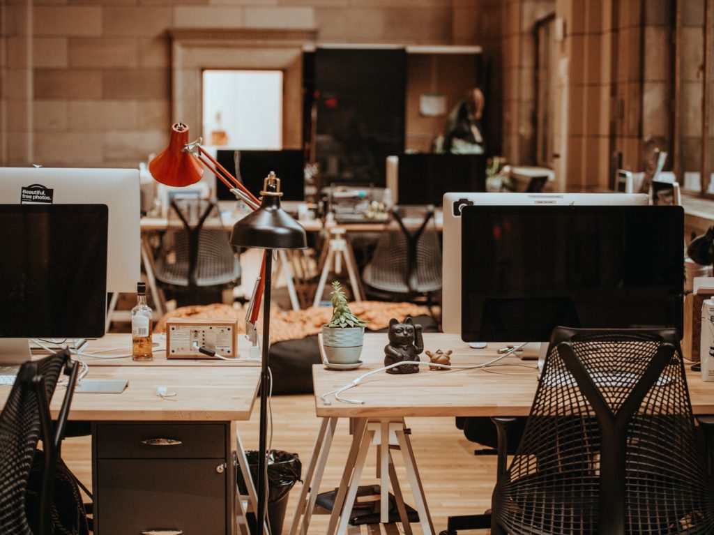 eco-friendly workspace