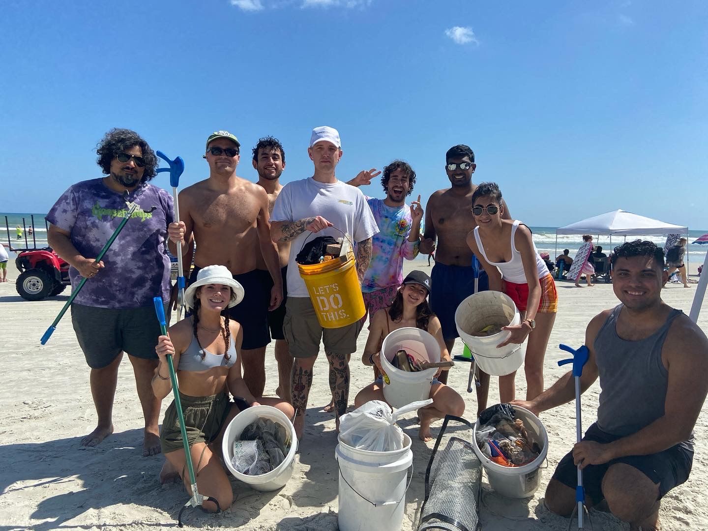 beach clean-up
